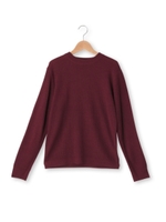 ハイネックリブニット/ボルドー(064)