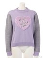LOST IN CANDY KNIT TOPS/BLUE