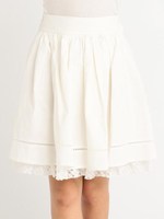 【Tralala】後ロBigリボンスカート/アイボリー
