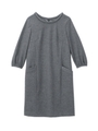 ウールジャージベーシックワンピース/ダークグレー(013)