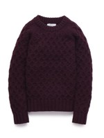 ハチの巣ケーブルプルオーバー/OWHT