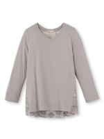 バックレースプルオーバー/サンドベージュ(053)