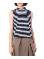 プチハイネックカットソー/ネイビー(393)