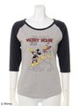 MICKEY/BIG WAVE TEE/グレー