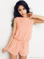 Sugar Touch ロンパー/PEACH