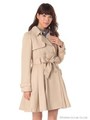 【dazzlin】トレンチコート/ベージュ