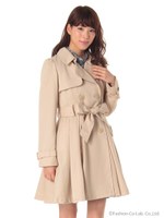 【dazzlin】トレンチコート/ベージュ
