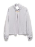 タックブラウス/GRY