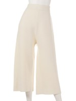 ニットパンツ/グレー