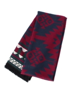 ネイティブ柄ブランケット/ブラック(419)