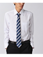 形態安定シャドーチェックシャツ/ライトグレー(011)