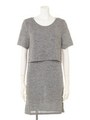 【MINKPINK】(ミンクピンク) TEE DRESS/GREY