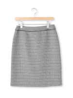グレースMIXツィードスカート/ライトグレー(411)
