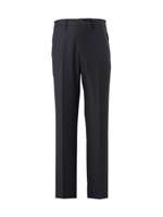 シャイニーヘリンボンストライプドレスパンツ/ブラック(319)