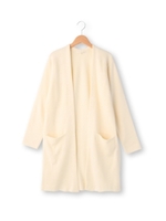 ミラノリブロングカーディガン/アイボリー(004)