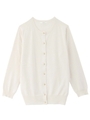 メタルボタンカーディガン/ライトブルー(091)