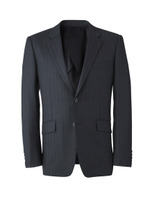 MAFストライプジャケットドレス/ブラック系(917)