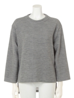 【ANAP】サイドスリットリブハイネックニット/ブラック(027)