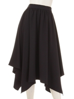 【ROSE BUD】W/ELASTIC SQUARE SKIRT/NAVY