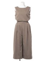 ガウチョパンツコンビネゾン/GRAY