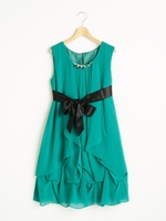 バルーンAラインドレス/グリーン