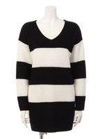 畦ボーダーＫＴ/ブラック系