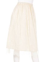 【DUO】 チュールレースミディ丈SK/アイボリー