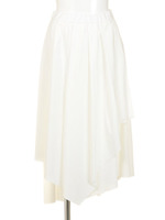 【GREED】TECHNORAMA SILKY INTERLOCK Skirt/WHITE
