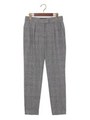 ●JOC　R/W　グレン　チェック　８．５分丈/ＤＫ．ＧＲＡＹ
