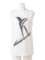 アートタンクチュニック/オフホワイト