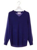 カシミヤ100%プルオーバー/GRY