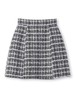 ファンシーツイードスカート/ブルー(492)