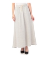 裏毛マキシスカート/グレー(012)