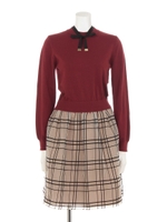 ＦＬＯＣＫ　ＣＨＥＣＫ/ベージュ