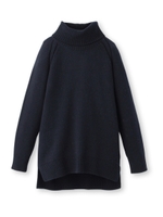 ビックシルエットニットプルオーバー/ネイビー(093)