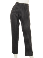 【ANAP】ピンストライプテーパードPT/D.GRY