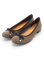 【JELLYBEANS】リボンフラットバレエ/チェック