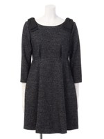 ＢＯＷ−ＳＨＯＵＬ　ＴＷＥＥＤ/グレー