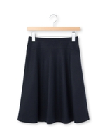 ウールフレアスカート/チャコールグレー(014)