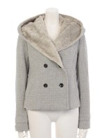 フードボアダブルショートCT/BLK