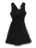 総チュールワンピース/BLK