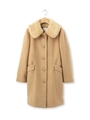 3WAY フェイクファーシャギーコート/ライトベージュ(051)