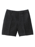 [S]ラメツイードショートパンツ/ダークグリーン(423)