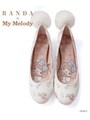 【MY MELODY COLLECTION】far tail pumps/PINK