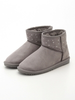 ストーンムートンブーツ/CHARCOAL