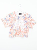 フラワーロゴTシャツ/Orange