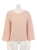 レース切替ニット【2/8(月)23:59販売終了】/ピンク