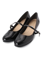 2WAYエナメルパンプス/ブラック(019)