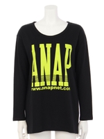 【ANAP】 ANAPロゴロングTシャツ/Y.GRN