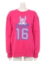 TEAM CANDY SWEAT ONE-PIECE/HOT PINK